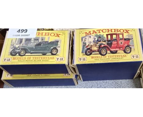 4 MATCHBOX MODEL CARS WITH BOXES     