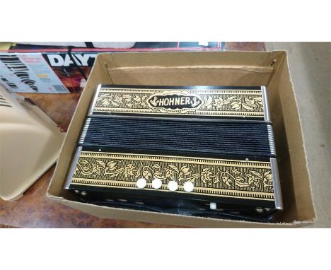 A Hohner accordion