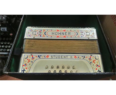 A Hohner accordion