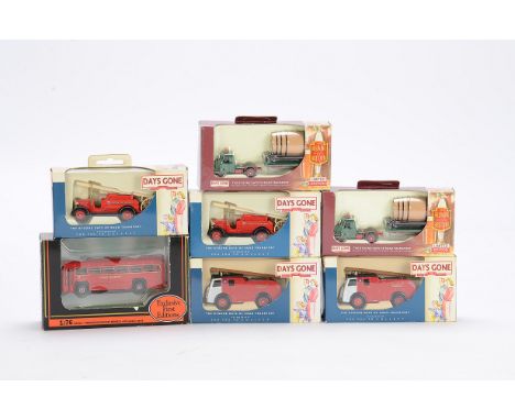 Modern Industrial Diecast, EFE (5) including 24601 Ergomatic Box Van Leyland Octopus 'Guinness', Lledo Days Gone (6) includin