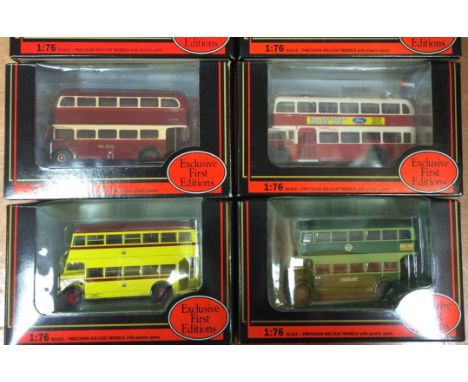 EFE Buses and Coaches, 1:76 scale, 26309 Guy Arab II Utility 'Bournemouth Corporation', 26402 Daimler Utility Bus 'Green line