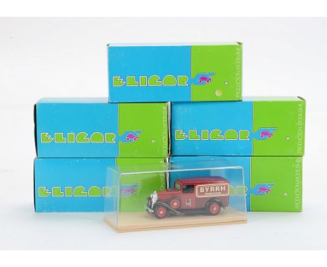 Eligor Diecast Vans, Eligor Diecast Citroen pre WW2 style vans, 1:43 scale VG, in original boxes, G (qty)There are five model