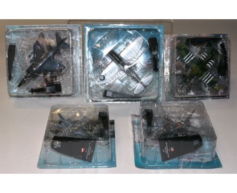 Amercom Aircraft, 1:72 and 1:100  scale military aircraft, including Speedcat Jaguar GR3, BAE Sea Harrier FRS1, North America