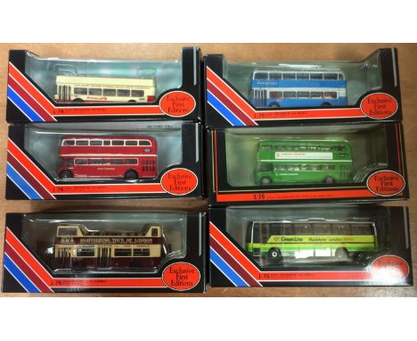 EFE Buses and Coaches, 1:76 scale, 25605 RCL Routemaster 'Blue Triangle', 20419 Bristol VRIII 'Ensign bus', 25602 RCL Routema