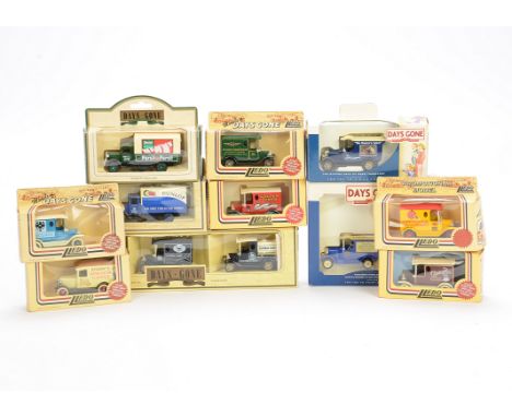 Lledo Days Gone,  including 'Walkers Crisps' sets (3), Teacher's Highland Cream Scotch Whisky vehicle, Bull Nose Morris Van a