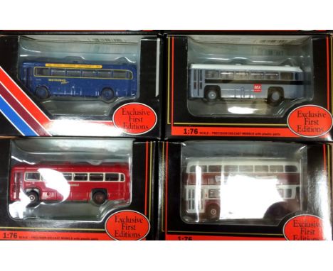 EFE Buses and Coaches, 1:76 scale, 23312 AEC RF Bus 'Blue Triangle', 23304 AEC RF Bus 'London Transport', 23305 AEC RF 'Green