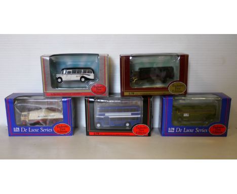EFE, 1:76 scale buses, coaches, vans, industrial and commercial vehicles, including 14201 Alexander Midland Bristol Lodekka B