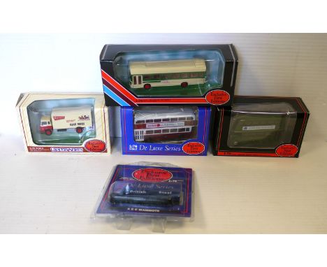 EFE, 1:76 scale cars, buses, industrial and commercial vehicles, including 22906 Bedford TK Box Van, 16516DL Leyland Atlantea