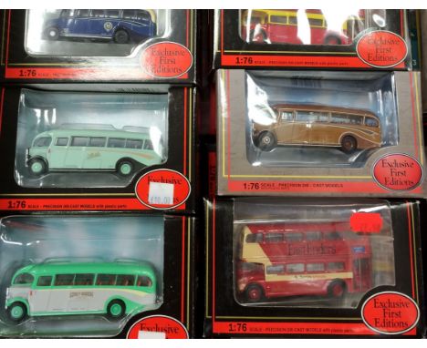 EFE Buses and Coaches 1:76 scale, 28817 Leyland Titan Bus 'London Buses', 16314 Bristol LS Bus 'West Yorkshire' and others, i