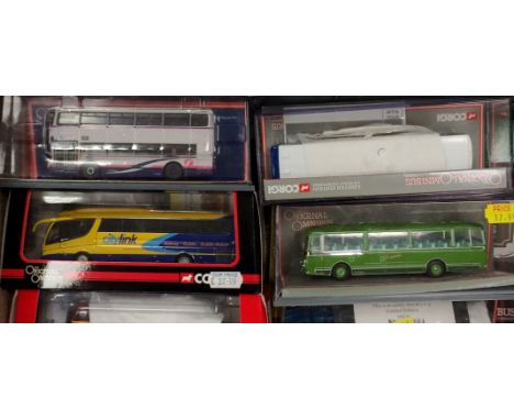 Original Omnibus Buses and Coaches, 1:76 scale, 45002 The Varsity Set, 97867 Bristol LG5 'North Western Road Car Co ltd' and 
