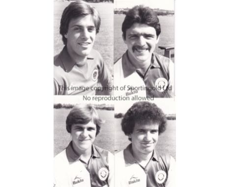 BRISTOL ROVERS     Twenty black &amp; white portrait Press photographs, eight 5" X 4" and twelve 6" X 4" from 1980's.    Good