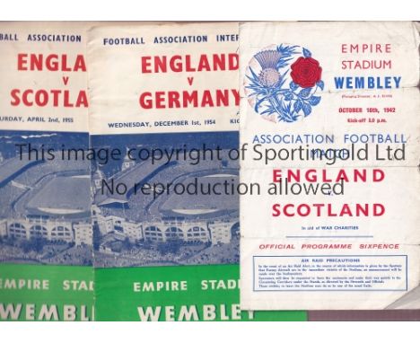 BIG MATCH    Thirty three Big Match programmes to include FA Cup Finals 1954,1955,1956,1958 (2) one with songsheet, League Cu
