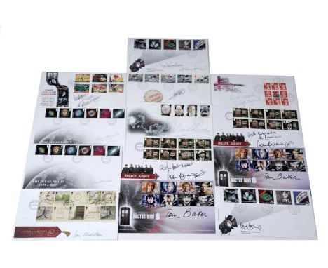 Autographed Royal Mail First Day Covers, including: Gordon Jackson, Andrew Faulds, Richard Attenborough, Ian McKellen, Patric