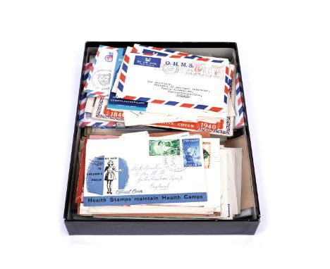 An interesting selection of New Zealand covers, commemorative and first day.