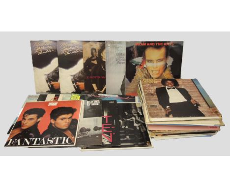 Quantity of various 20th Century LP's including Michael Jackson, Janet Jackson, Simon & Garfunkel, Adam and The Ants etc. 