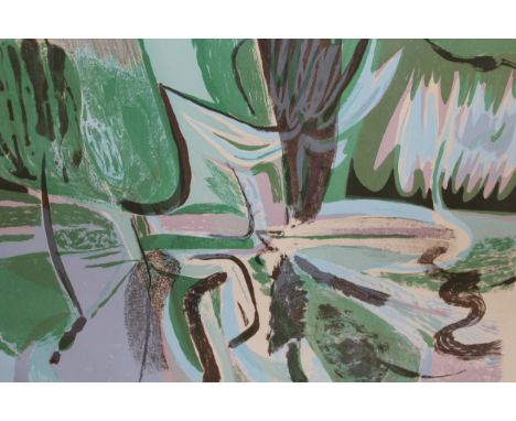Allen Jones, lithograph, entitled ' Runnymede ', with R. C. A. blindstamp, 48 x 61cm 