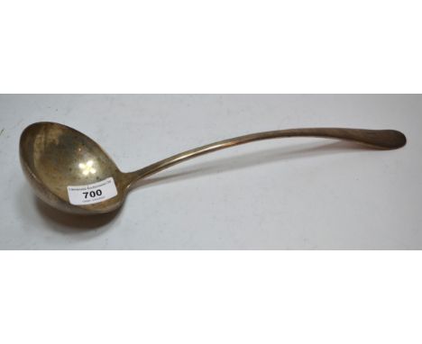 Birmingham silver Old English pattern punch ladle by Elkington & Co., 7oz t 