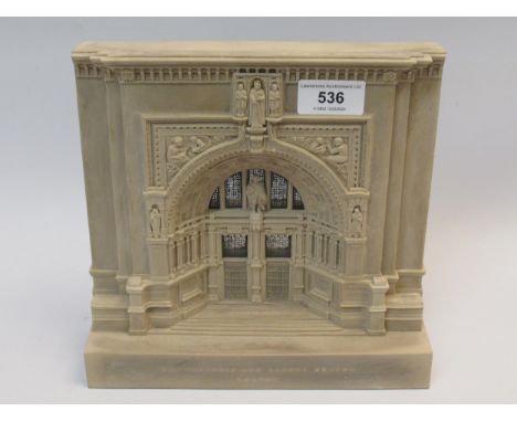 Timothy Richards, architectural model of The Victoria and Albert Museum, London, 20cm highAccording to the makers own website