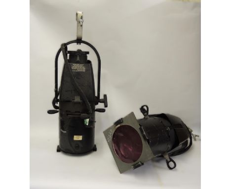 Pair of Strand Lighting theatre lamps 