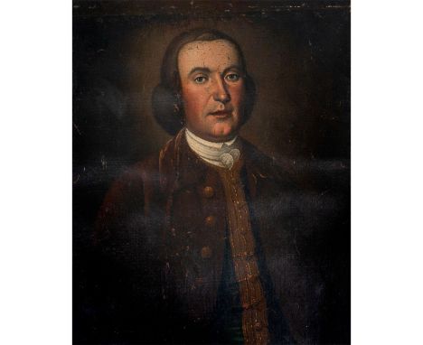 Oil painting on canvas possibly representing one of the founders of the United States, Statesman andÂ&nbsp;Virginia planter, 