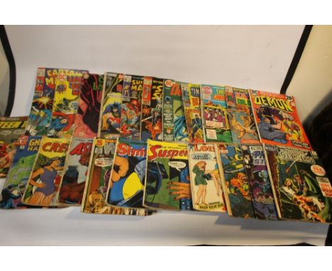 1970S DC AND MARVEL COMICS ETC. to include 'Amazing Stories of Suspense', 'Astounding Stories', Weird War Tales', 'Challenger
