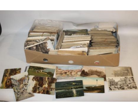 A COLLECTION OF MIXED VINTAGE POSTCARDS, to include Topographic, Sentimental,Portraits etc&nbsp;