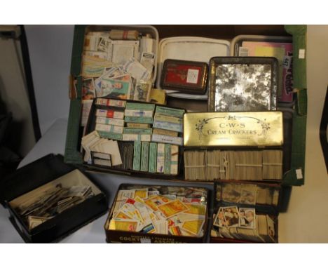 A COLLECTION OF ASSORTED CIGARETTE AND TEA CARDS VARIOUS TYPES, to include Ogden's Guinea Gold Real Photograph Portraits Film