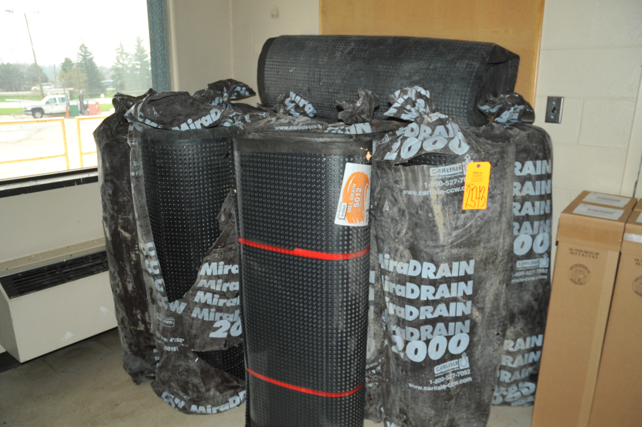 Rolls WR Meadows MelDrain 5012 ROlled Matrix Drainage System