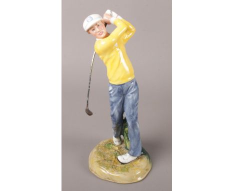 A Royal Doulton ceramic golfing figurine. 'Teeing off' HN3276.  