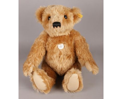 A Steiff 1903 Original Classic Squeaker Bear; button in the ear stamped with serial number '000201'. 40cm high.  