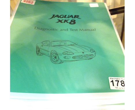Workshop manual for Jaguar XK8