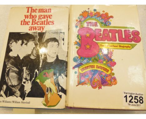 Signed Beatles books, The Man Who Gave the Beatles Away, signed by Alan Williams and The Authorised Biography with a Hunter D