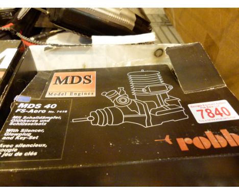 Boxed MDS 40 model aircraft engine