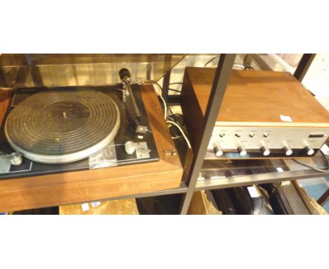 Connoisseur record deck and a Bryan amplifier