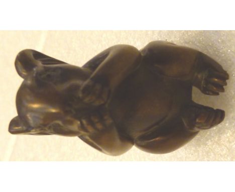 Oriental mouse Netsuke, H: 6 cm 