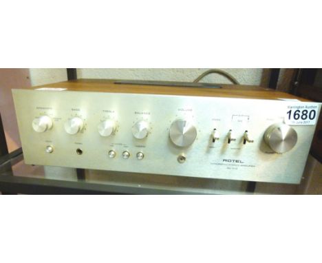 Rotel RA-312 amplifier
