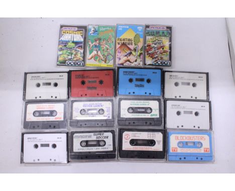 A VINTAGE SINCLAIR ZX SPECTRUM DATACORDER, WITH SIXTEEN GAMES