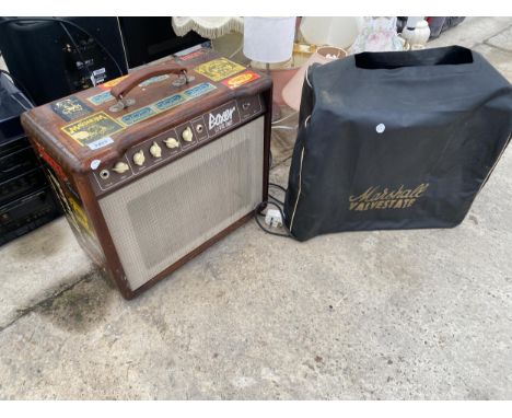 A BOXER 60 WATT COMBO AMPLIFIER AND COVER