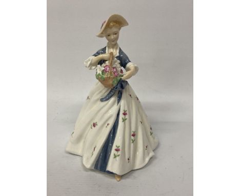 A ROYAL WORCESTER FIGURINE "SUMMERS DAY"