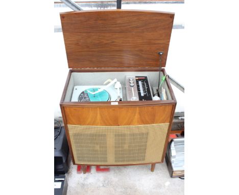A RETRO RADIOGRAM WITH GARRARD DECK