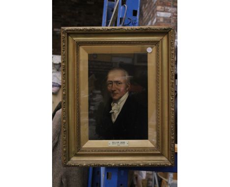 AN OIL ON BOARD PORTRAIT OF WILLIAM MOSS, THE MAYOR OF CHESTER, 1829