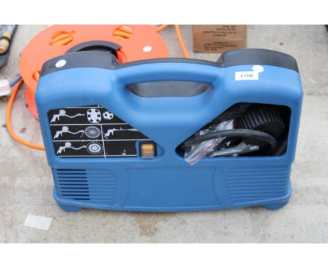 A WORKZONE PORTABLE TYRE COMPRESSOR