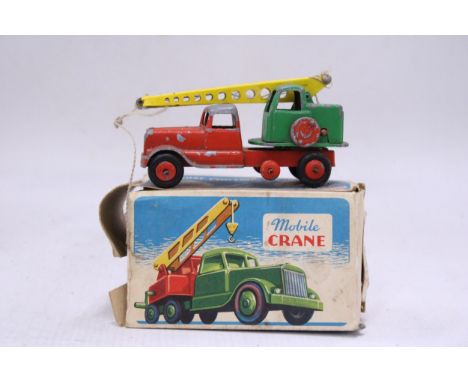 A VINTAGE CRESCENT TOYS, MOBILE CRANE NO. 1269 - BOXED