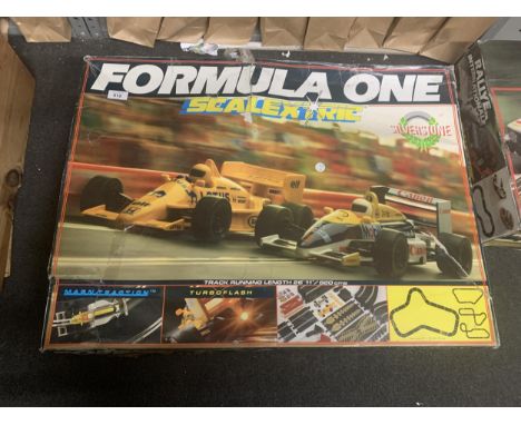 A FORMULA ONE, SILVERSTONE SCALEXTRIC SET - BOXED