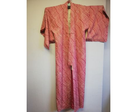 Vintage pink kimono 