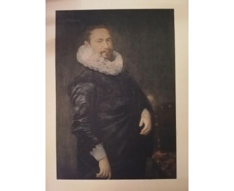 Print of a gentleman inscribed 'Anno 1620 atatis suae 40'-48cm x 37cm (19" x 14½") 