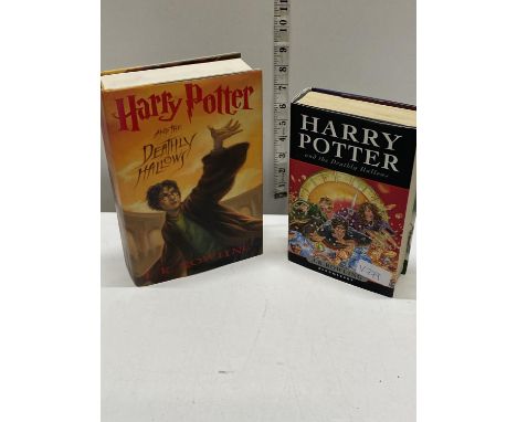 Two first edition Harry Potter books 