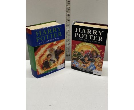 Two first edition Harry Potter books 