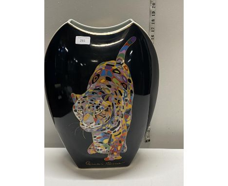 A large limited edition Goebel vase signed by the artist. Collection only 