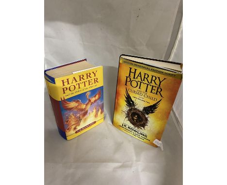 Two first edition Harry potter books 
